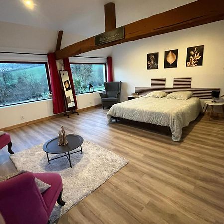Gite "La Renaudaie" - Piscine Juvigny Les Vallees ภายนอก รูปภาพ